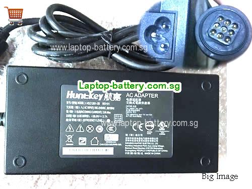 HDZ1201-2B REV01 HUNTKEY 28.8V 3.7A Laptop AC Adapter, 106.56W