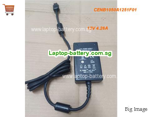 CENB1050A1251F01 ITE 12V 4.26A Laptop AC Adapter, 51.12W