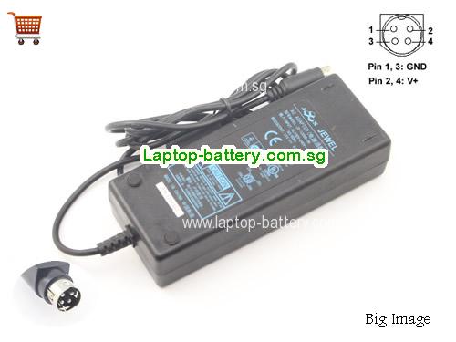 HASU12FB HJC 12V 6A Laptop AC Adapter, 72W
