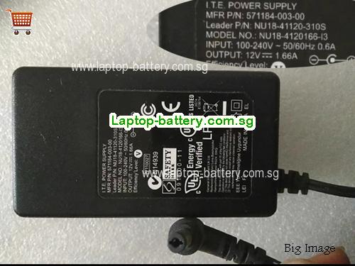  12V 1.66A Laptop AC Adapter