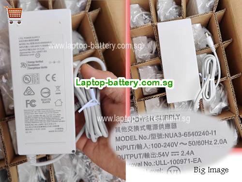 NUA3-6540240-I1 LEI 54V 2.4A Laptop AC Adapter, 129.6W