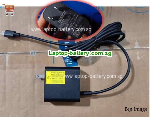 PA-1650-55 LITEON 20V 3.25A Laptop AC Adapter, 65W