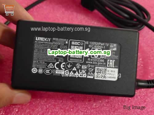PA165058 LITEON 20V 3.25A Laptop AC Adapter, 65W