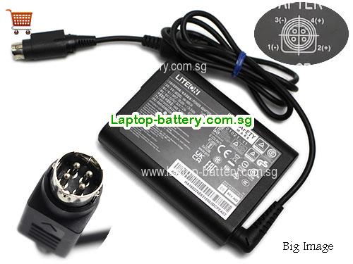 HA-1600-24 LITEON 24V 2.5A Laptop AC Adapter, 60W