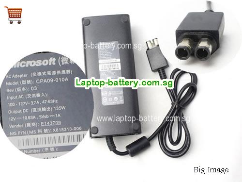 X818315-006 MICROSOFT 12V 10.83A Laptop AC Adapter, 130W