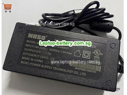 MSA-Z1700IC27.0-48W-P MOSO 27V 1.7A Laptop AC Adapter, 48W