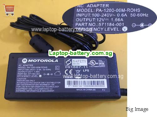  12V 1.66A Laptop AC Adapter
