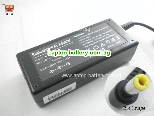 NEC 19V 3.16A Laptop AC Adapter