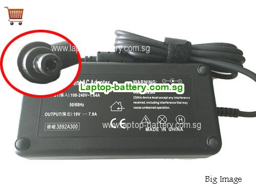 RZ09-0102 RAZER 19V 7.9A Laptop AC Adapter, 150W