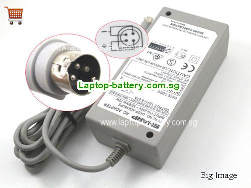 E6B27D SHARP 12V 6.67A Laptop AC Adapter, 80W