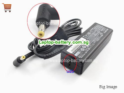 VAIO DUO 13 SVD1321M2EB SONY 10.5V 3.8A Laptop AC Adapter, 45W