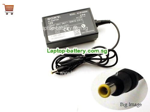 BDP-S3500 SONY 12V 0.8A Laptop AC Adapter, 9.6W