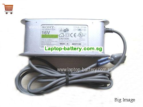 PCG-N505X SONY 16V 2.5A Laptop AC Adapter, 40W