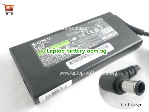 PCG-505G SONY 16V 4A Laptop AC Adapter, 64W